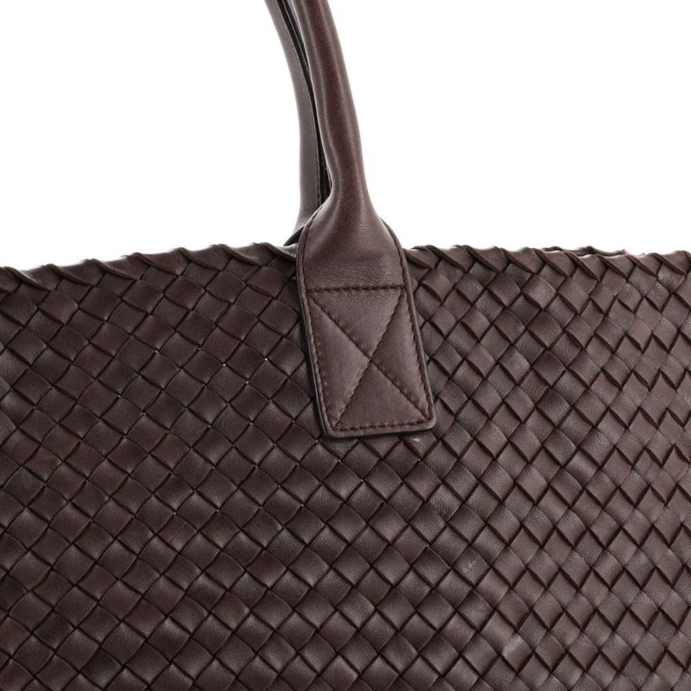 Bottega Veneta Cabat Tote Intrecciato Nappa Medium Brown - Picture 7 of 8